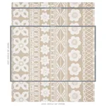 MRS. HOWELL Fabric – NATURAL | Schumacher | Wallpaper Twins MRS. HOWELL fabric NATURAL color by Schumacher