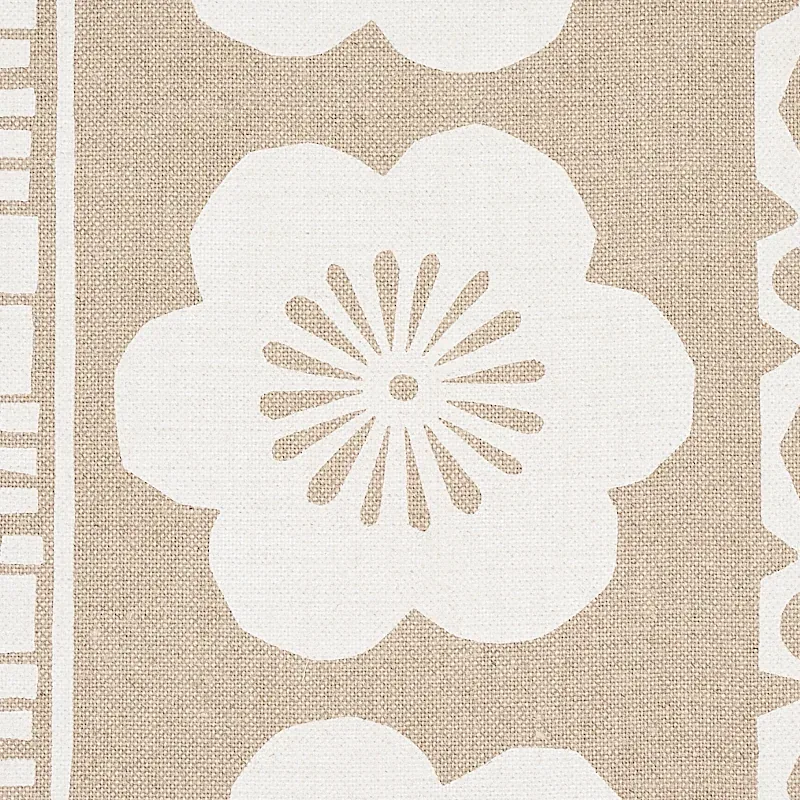 MRS. HOWELL Fabric – NATURAL | Schumacher | Wallpaper Twins MRS. HOWELL fabric NATURAL color by Schumacher