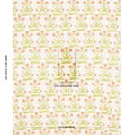 Mughal Hand Block Print Fabric – PEACH SAP GREEN | Schumache Mughal Hand Block Print fabric PEACH SAP GREEN color by Schumacher