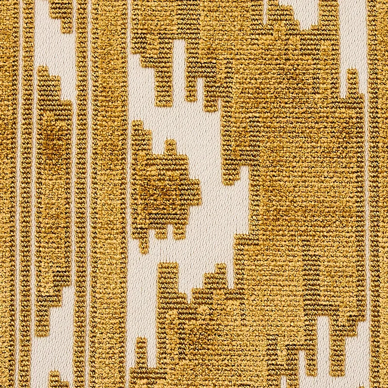 MURAT VELVET Fabric – GOLD | Schumacher | Wallpaper Twins MURAT VELVET fabric GOLD color by Schumacher