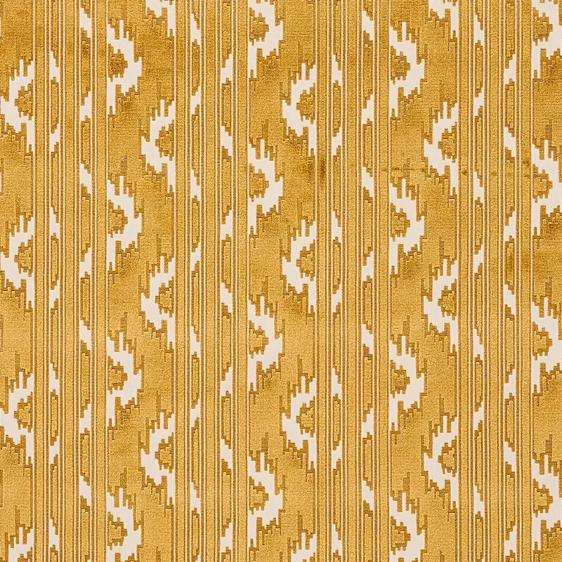 MURAT VELVET fabric GOLD color by Schumacher