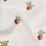 MY LITTLE RADISH fabric RED color by Schumacher