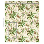 MYERS FERN LINEN Fabric – DOCUMENT | Schumacher | Wallpaper MYERS FERN LINEN fabric DOCUMENT color by Schumacher