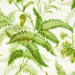 MYERS FERN LINEN fabric TROPICAL color by Schumacher