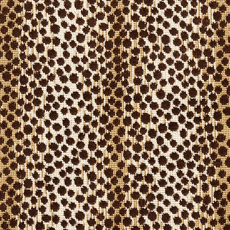 NAKURU LINEN VELVET Fabric – BROWN | Schumacher | Wallpaper NAKURU LINEN VELVET fabric BROWN color by Schumacher
