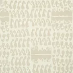 NALLAMALA FABRIC fabric IVORY color by Schumacher