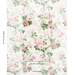 NANCY FLORAL fabric PETAL color by Schumacher