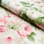 NANCY FLORAL fabric PETAL color by Schumacher