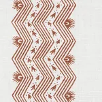 NAUSET STRIPE Fabric – SIENNA | Schumacher | Wallpaper Twins NAUSET STRIPE fabric SIENNA color by Schumacher