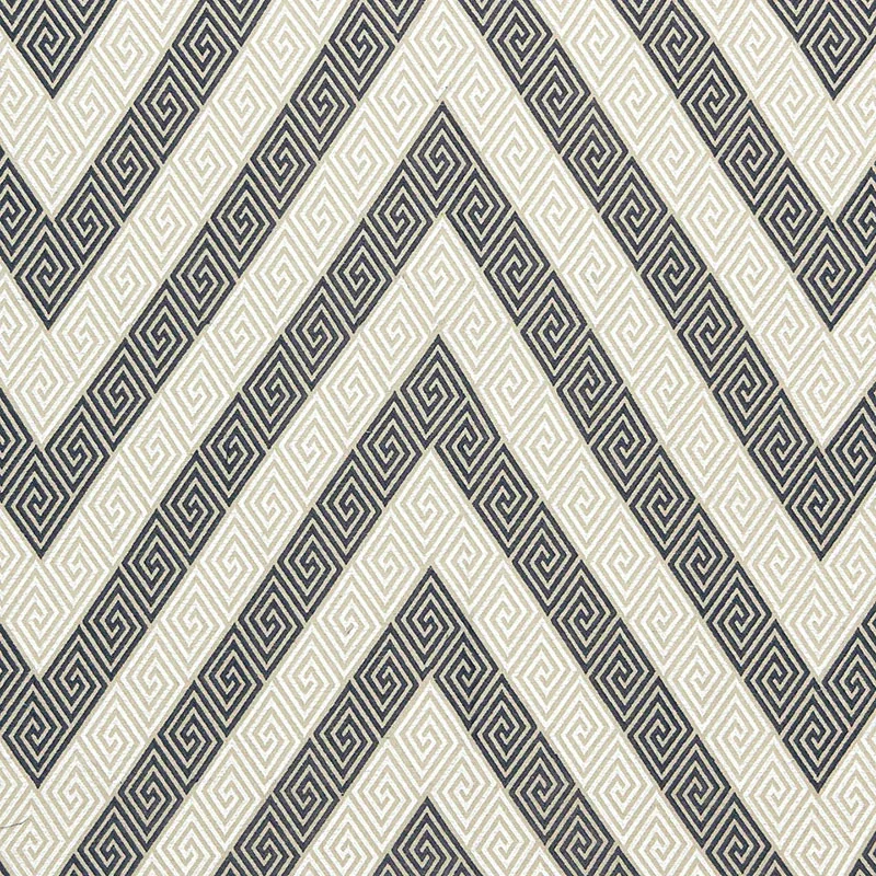 Nebaha Embroidery fabric CHARCOAL color by Schumacher