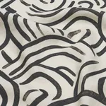 NEW BEAT fabric CARBON color by Schumacher