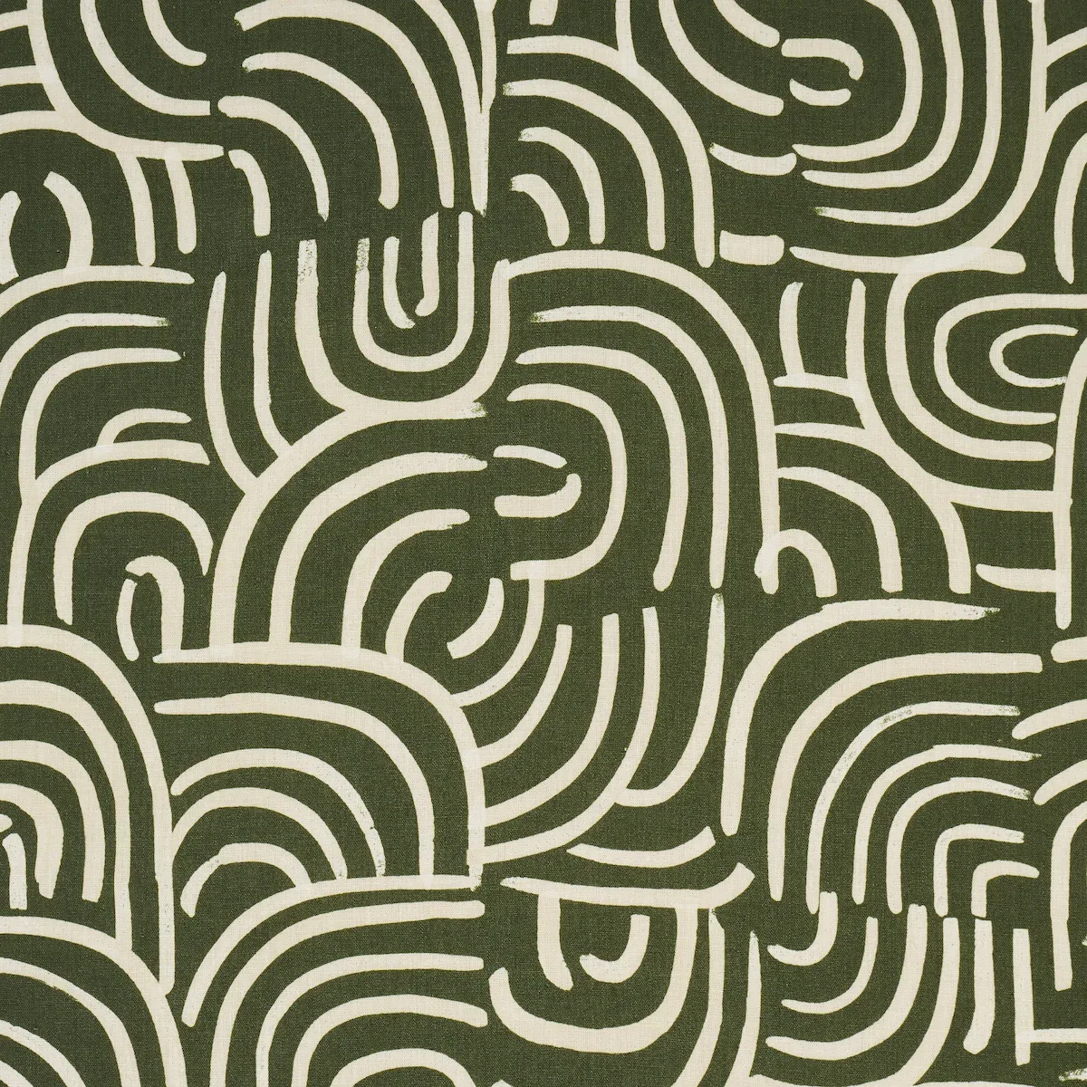 NEW BEAT fabric OLIVE color by Schumacher