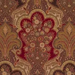 NEW CASTLE PAISLEY Fabric – CRANBERRY | Schumacher | Wallpap NEW CASTLE PAISLEY fabric CRANBERRY color by Schumacher