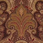 NEW CASTLE PAISLEY Fabric – CRANBERRY | Schumacher | Wallpap NEW CASTLE PAISLEY fabric CRANBERRY color by Schumacher