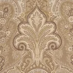 NEW CASTLE PAISLEY Fabric – TRAVERTINE | Schumacher | Wallpa NEW CASTLE PAISLEY fabric TRAVERTINE color by Schumacher