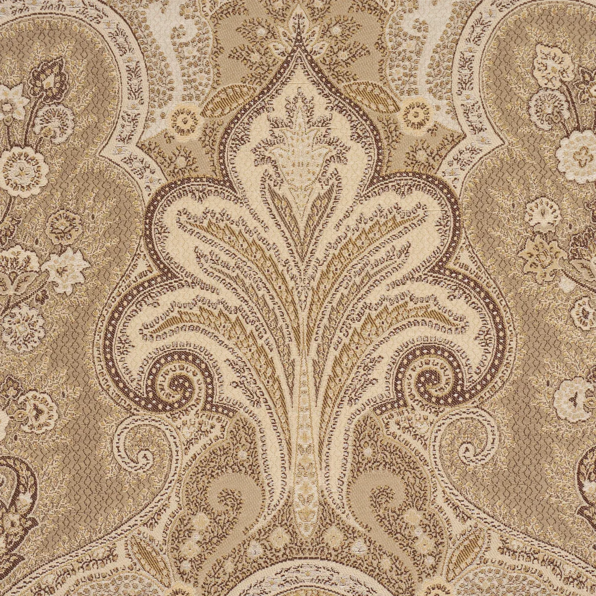 NEW CASTLE PAISLEY Fabric – TRAVERTINE | Schumacher | Wallpa NEW CASTLE PAISLEY fabric TRAVERTINE color by Schumacher