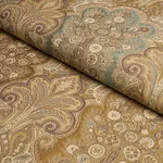 NEW CASTLE PAISLEY Fabric – VENETIAN | Schumacher | Wallpape NEW CASTLE PAISLEY fabric VENETIAN color by Schumacher
