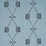 NICOLETTE EMBROIDERY Fabric – DUSTY BLUE | Schumacher | Wall NICOLETTE EMBROIDERY fabric DUSTY BLUE color by Schumacher
