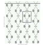 NICOLETTE EMBROIDERY fabric IVORY color by Schumacher