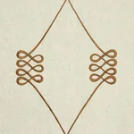 NICOLETTE EMBROIDERY Fabric – NATURAL | Schumacher | Wallpap NICOLETTE EMBROIDERY fabric NATURAL color by Schumacher