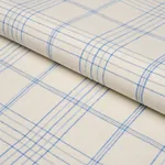NILS PLAID LINEN Fabric – BLUE | Schumacher | Wallpaper Twin NILS PLAID LINEN fabric BLUE color by Schumacher