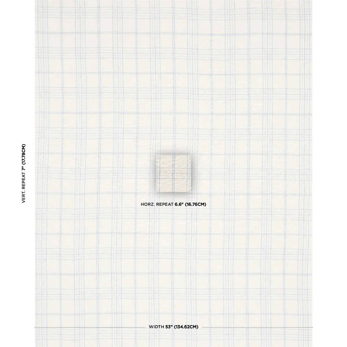 NILS PLAID LINEN Fabric – BLUE | Schumacher | Wallpaper Twin NILS PLAID LINEN fabric BLUE color by Schumacher