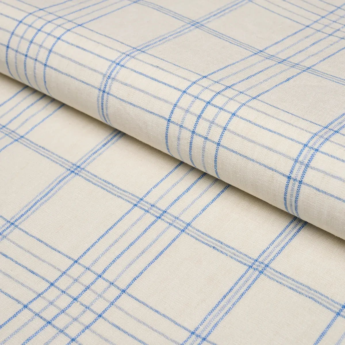 80301 | NILS PLAID LINEN – BLUE
