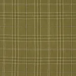 NILS PLAID LINEN fabric GRASS color by Schumacher
