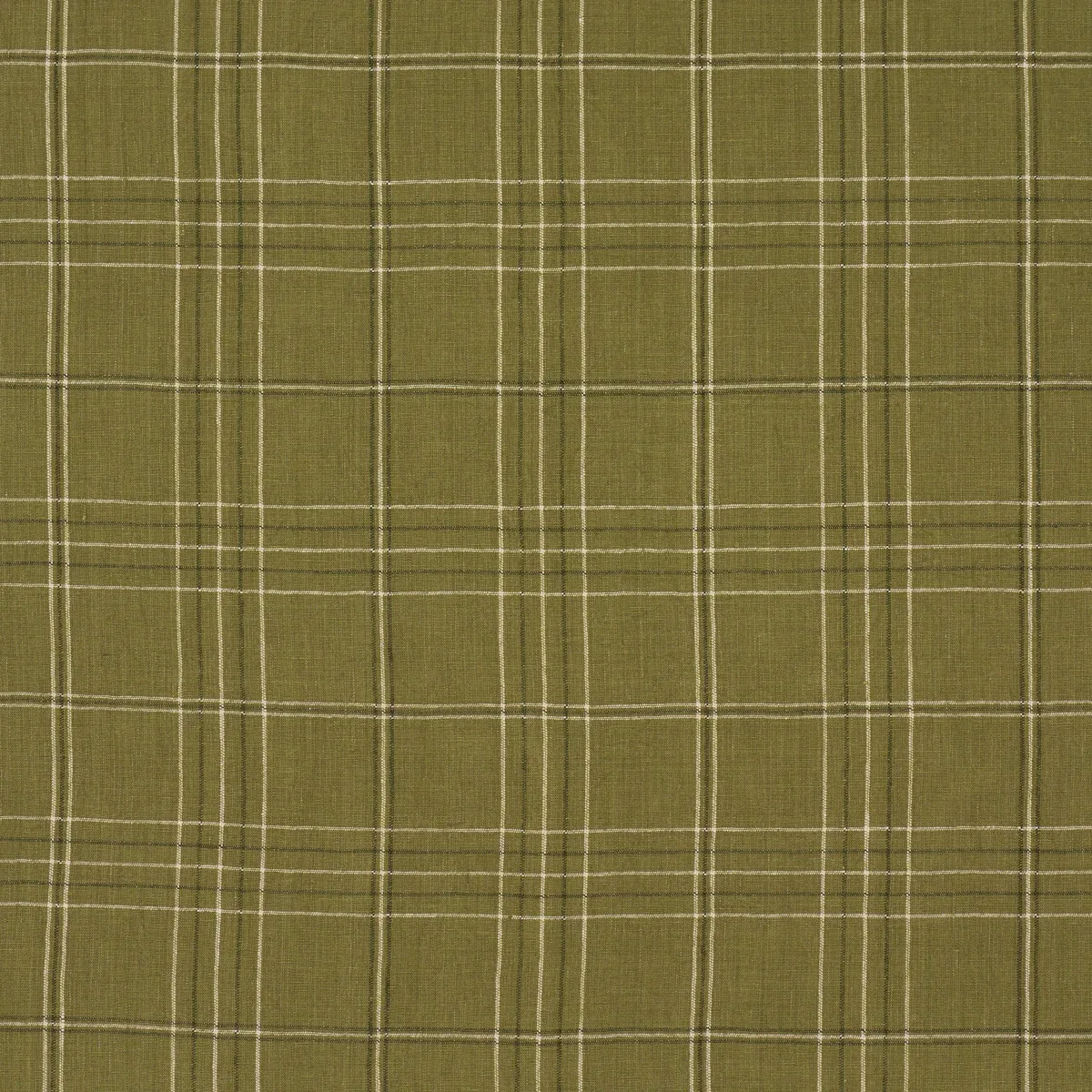 80303 | NILS PLAID LINEN – GRASS