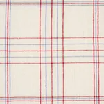 NILS PLAID LINEN Fabric – RED | Schumacher | Wallpaper Twins NILS PLAID LINEN fabric RED color by Schumacher
