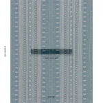 NIMA EMBROIDERED COTTON LINEN Fabric – INDIGO | Schumacher | NIMA EMBROIDERED COTTON LINEN fabric INDIGO color by Schumacher