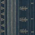 NIMA EMBROIDERED COTTON LINEN Fabric – INDIGO | Schumacher | NIMA EMBROIDERED COTTON LINEN fabric INDIGO color by Schumacher