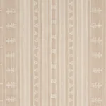 NIMA EMBROIDERED COTTON LINEN fabric TAN color by Schumacher
