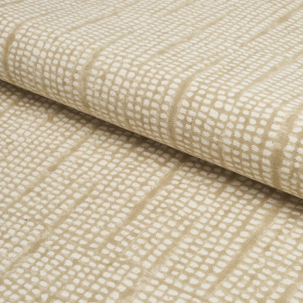 NOLAND BLOCK PRINT Fabric – SAND | Schumacher | Wallpaper Tw NOLAND BLOCK PRINT fabric SAND color by Schumacher