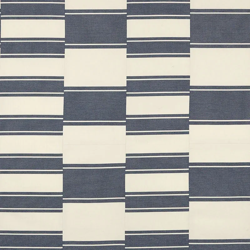 NOMAD fabric INDIGO color by Schumacher
