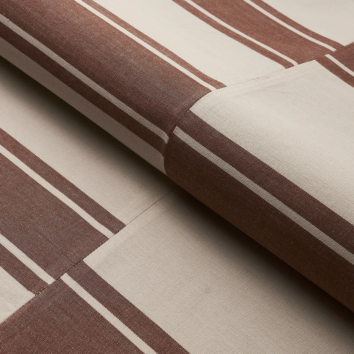 NOMAD fabric RUST color by Schumacher