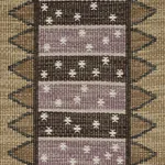 NOOR KILIM STRIPE Fabric – AUBERGINE | Schumacher | Wallpape NOOR KILIM STRIPE fabric AUBERGINE color by Schumacher