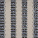 NOOR KILIM STRIPE Fabric – INDIGO | Schumacher | Wallpaper T NOOR KILIM STRIPE fabric INDIGO color by Schumacher
