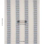 NOOR KILIM STRIPE Fabric – INDIGO | Schumacher | Wallpaper T NOOR KILIM STRIPE fabric INDIGO color by Schumacher