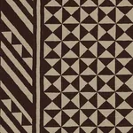 NUBA fabric BROWN ON NATURAL color by Schumacher
