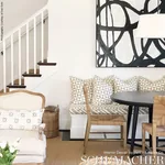 NUBA Fabric – TAUPE | Schumacher | Wallpaper Twins NUBA fabric TAUPE color by Schumacher