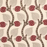 Nurata Embroidery fabric STONE color by Schumacher