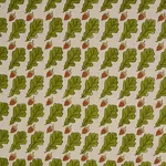 Oak Hand Block Print Fabric – GREEN | Schumacher | Wallpaper Oak Hand Block Print fabric GREEN color by Schumacher
