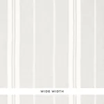 OASIS LINEN STRIPE fabric FOG color by Schumacher