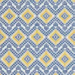 OCOSITO HAND WOVEN fabric BLUE color by Schumacher