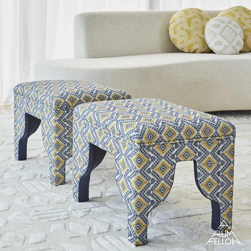OCOSITO HAND WOVEN fabric BLUE color by Schumacher