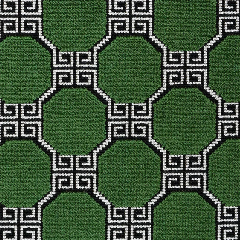 OCTAVIA VELVET Fabric – EMERALD | Schumacher | Wallpaper Twi OCTAVIA VELVET fabric EMERALD color by Schumacher