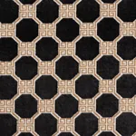 OCTAVIA VELVET Fabric – ONYX | Schumacher | Wallpaper Twins OCTAVIA VELVET fabric ONYX color by Schumacher