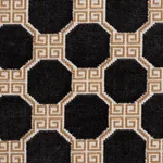 OCTAVIA VELVET Fabric – ONYX | Schumacher | Wallpaper Twins OCTAVIA VELVET fabric ONYX color by Schumacher