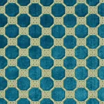 OCTAVIA VELVET Fabric – PEACOCK | Schumacher | Wallpaper Twi OCTAVIA VELVET fabric PEACOCK color by Schumacher